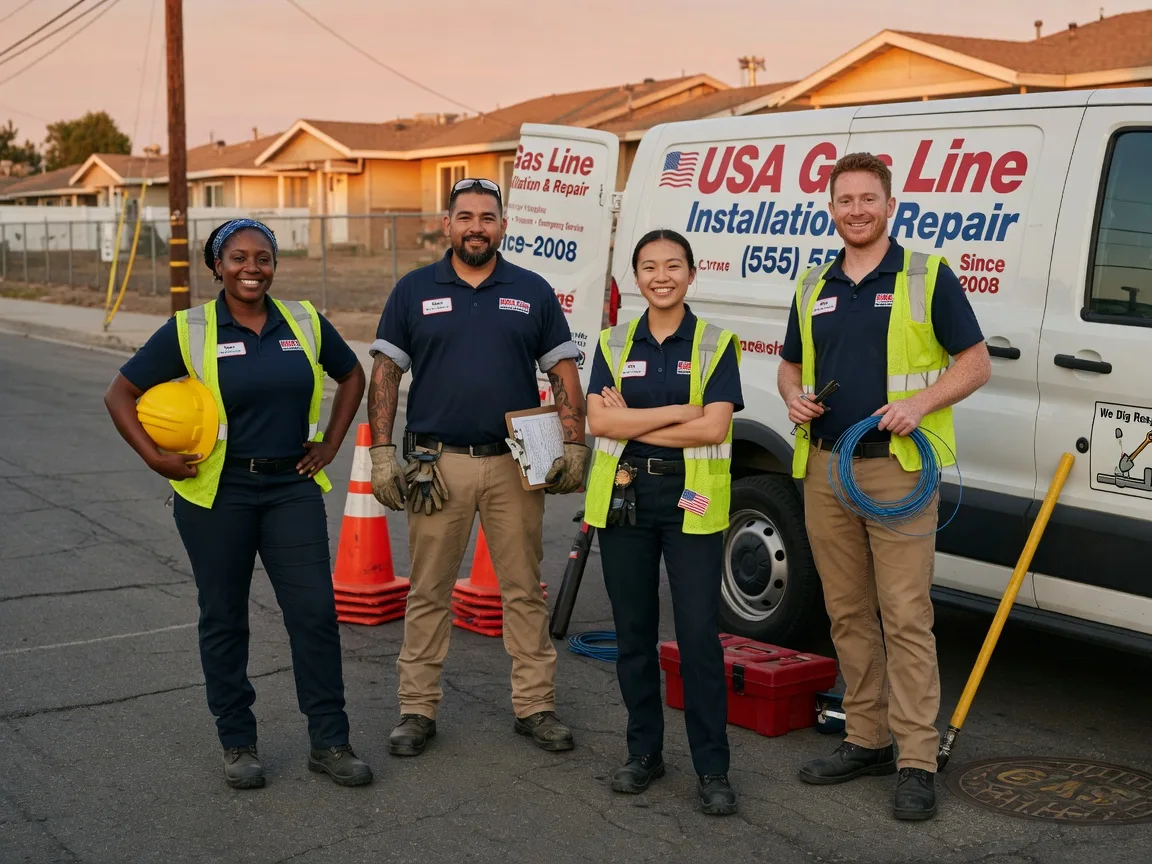 Gas Line Installation company in Macclesfield, NC